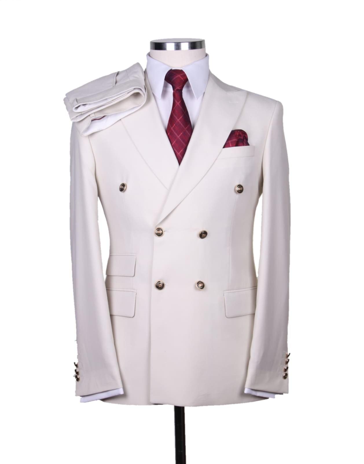 Colored Suits - Bright Colored Suits - Summer Suit White Colors - Slim Fit Suits - AlbertoNardoniStore