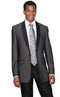 Dark Grey Tuxedo - Mens Dark Gray Tuxedo - AlbertoNardoniStore