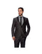 Dark Grey Tuxedo - Mens Dark Gray Tuxedo - AlbertoNardoniStore