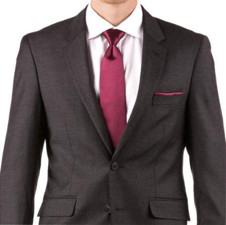 Dark Grey Tuxedo - Mens Dark Gray Tuxedo - AlbertoNardoniStore