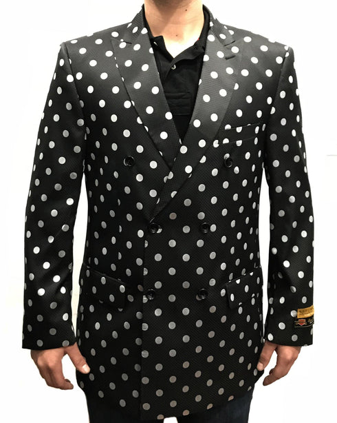 DB-Blazer Black/White Dots - AlbertoNardoniStore