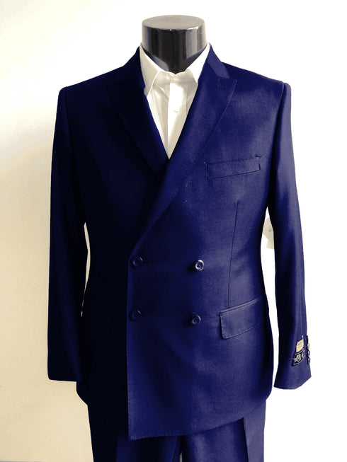 DB-Slim Indigo Blue - Wholesale Mens Suits - Wholesale Suits - AlbertoNardoniStore