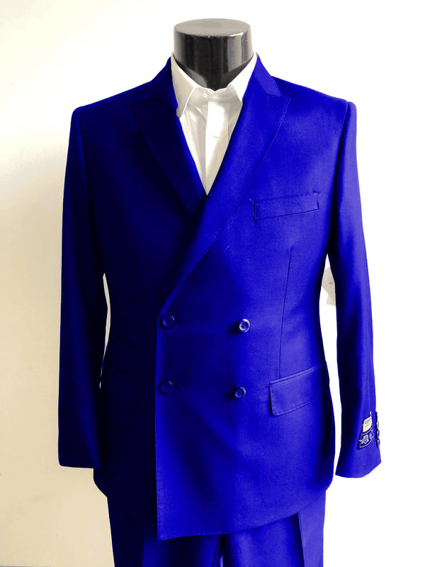 DB-Slim Royal Blue - Wholesale Mens Suits - Wholesale Suits - AlbertoNardoniStore