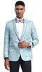 Dusty Blue Groomsmen Suits - Dusty Blue Suits - AlbertoNardoniStore