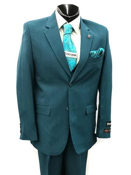 Dusty Blue Groomsmen Suits - Dusty Blue Suits - AlbertoNardoniStore