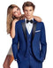 Dusty Blue Groomsmen Suits - Dusty Blue Suits - AlbertoNardoniStore