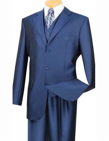 Dusty Blue Groomsmen Suits - Dusty Blue Suits - AlbertoNardoniStore