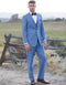 Dusty Blue Tuxedo - AlbertoNardoniStore