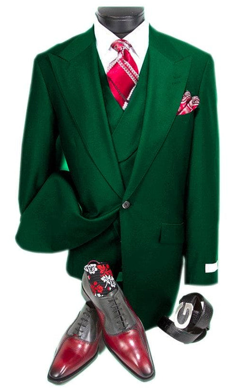 Emerald Green Groomsmen Suits - AlbertoNardoniStore