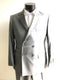 Four Button Double breasted Suit - Charcoal Slim Fi Suits Double Breasted Suit - AlbertoNardoniStore