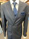 Four Button Double breasted Suit - Gray Slim Fi Suits Double Breasted Suit - AlbertoNardoniStore