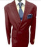 Four Button Double breasted Suit - Maroon Slim Fi Suits Double Breasted Suit - AlbertoNardoniStore