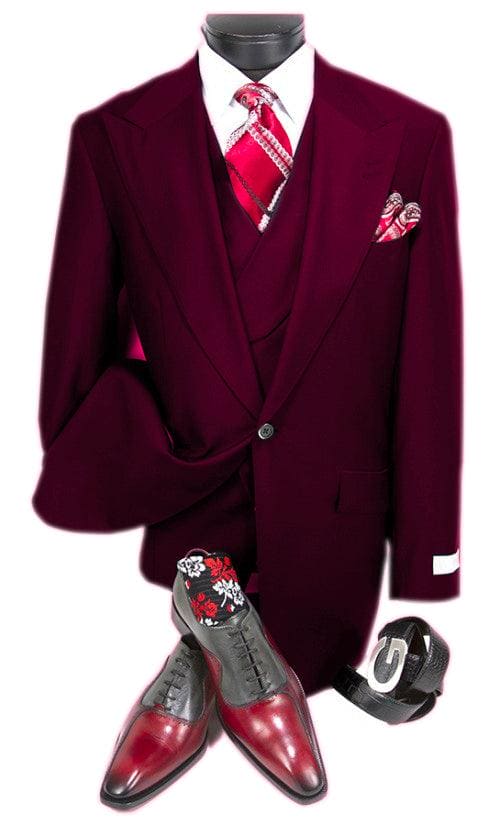 Gadson-54 Burgundy - AlbertoNardoniStore