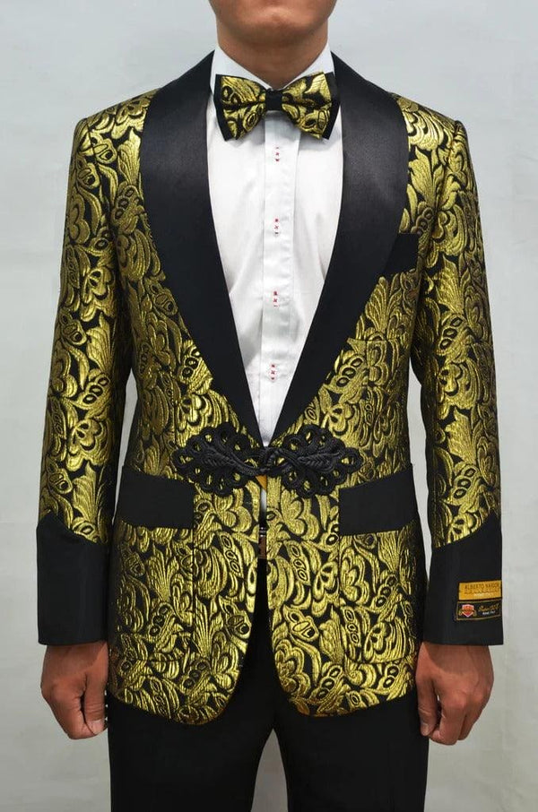 Gold and Black Suit - AlbertoNardoniStore