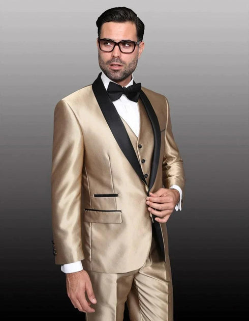 Gold and Black Suit - AlbertoNardoniStore