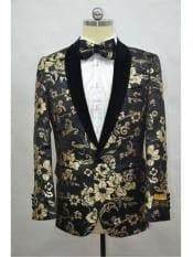 Gold and Black Suit - AlbertoNardoniStore