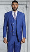 Gold and Blue Suit - AlbertoNardoniStore