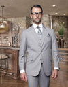 Gray Groomsmen Suits - Grey Groom Suits - AlbertoNardoniStore