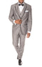 Gray Groomsmen Suits - Grey Groom Suits - AlbertoNardoniStore