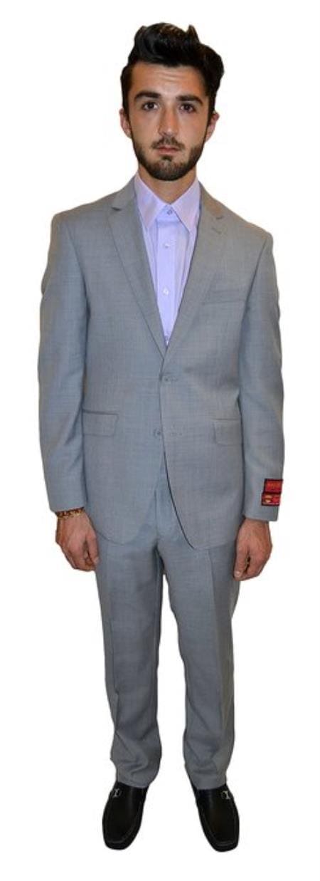 Gray Groomsmen Suits - Grey Groom Suits - AlbertoNardoniStore