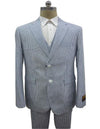 Gray Seersucker Suit - AlbertoNardoniStore