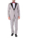 Grey and Black Suit - Gray Tuxedo - AlbertoNardoniStore