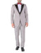 Grey Groom Suit - Mens Gray Wedding Suit - AlbertoNardoniStore