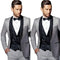 Grey Wedding Suit - Mens Gray Wedding Suit - AlbertoNardoniStore