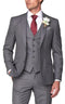 Grey Wedding Suit - Mens Gray Wedding Suit - AlbertoNardoniStore