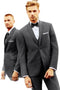 Grey Wedding Suit - Mens Gray Wedding Suit - AlbertoNardoniStore