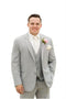 Grey Wedding Suit - Mens Gray Wedding Suit - AlbertoNardoniStore