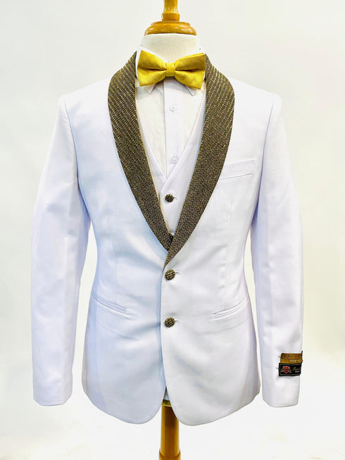 Groom Tuxedo - Groomsmens Tuxedo - AlbertoNardoniStore