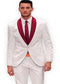 Groom White Wedding Suit - AlbertoNardoniStore