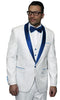 Groom White Wedding Suit - AlbertoNardoniStore