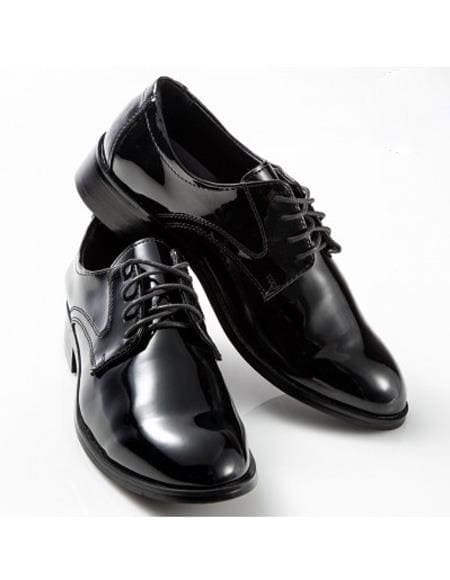 Groomsmen Black Shoes - AlbertoNardoniStore