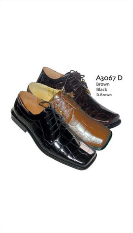 Groomsmen Black Shoes - AlbertoNardoniStore