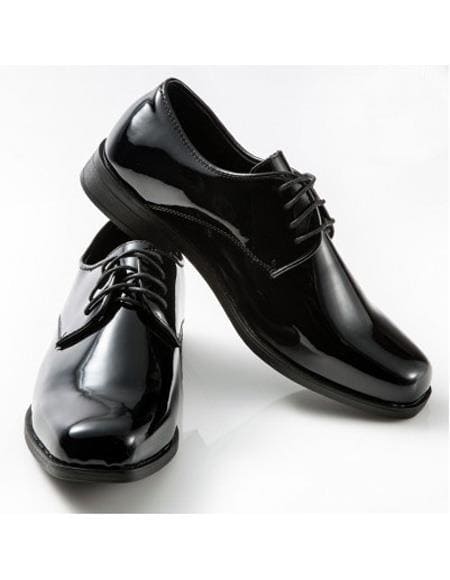 Groomsmen Black Shoes - AlbertoNardoniStore