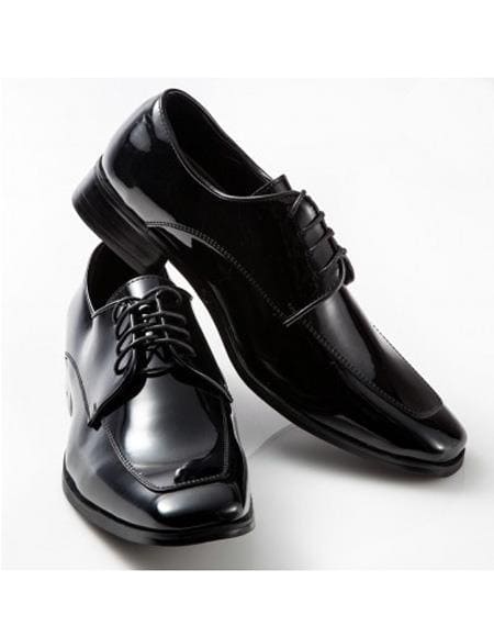 Groomsmen Black Shoes - AlbertoNardoniStore