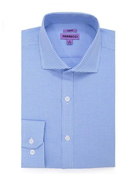 Groomsmen Blue Shirts - AlbertoNardoniStore