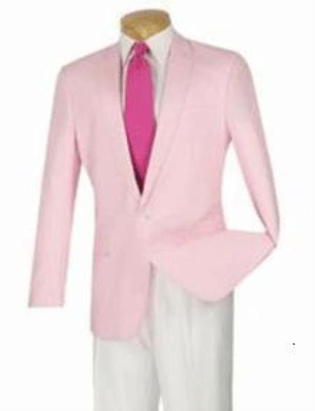 Hot Pink Linen Blazer - AlbertoNardoniStore