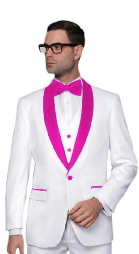 Hot Pink Tuxedo - AlbertoNardoniStore