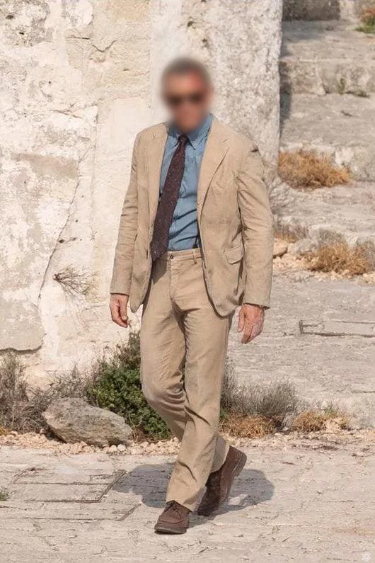 James Bond Tan Suit $159 - AlbertoNardoniStore