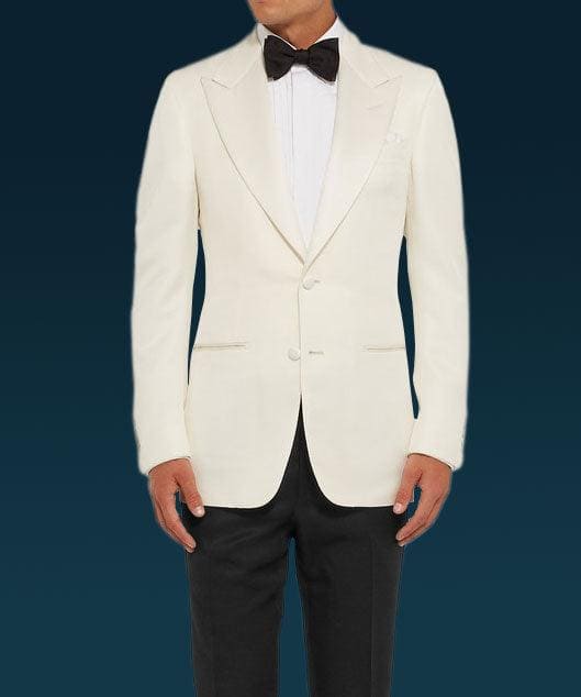 James Bond White Tuxedo - AlbertoNardoniStore