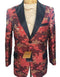 JEN1-26 KK784-3 Red/Gold - Mens Wholesale Blazers - AlbertoNardoniStore