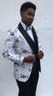 Jen1-26	KK784 White Black - Mens Wholesale Blazers - AlbertoNardoniStore