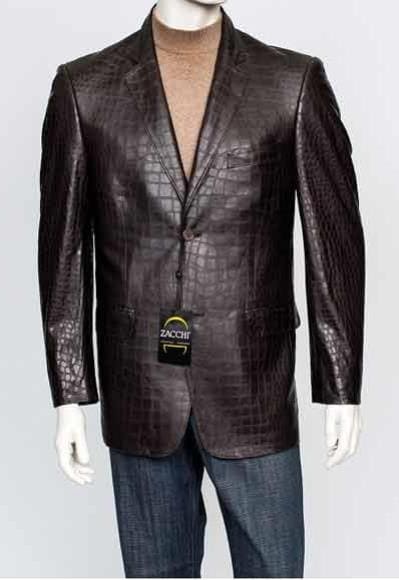 Leather Blazer - AlbertoNardoniStore