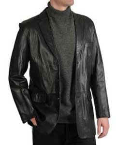 Leather Blazer - AlbertoNardoniStore