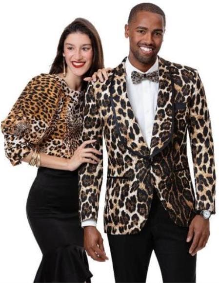 Leopard Blazers - AlbertoNardoniStore