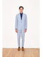 Light Blue Linen Suit - AlbertoNardoniStore