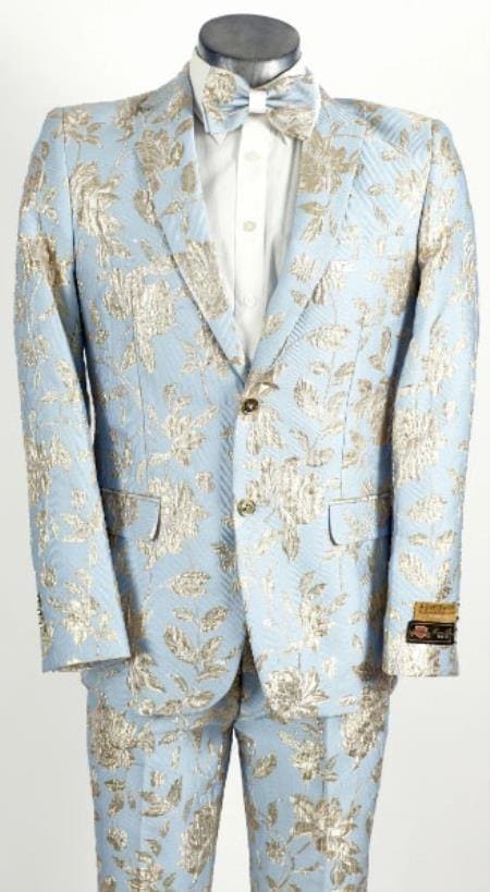 Light Blue Tuxedo - AlbertoNardoniStore